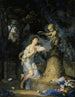 A young girl praying at the foot of the altar of Love - Jean-Baptiste Greuze — artwork view
