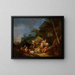 The Tartare Camp - Jean-Baptiste Le Prince — framed artwork on a wall