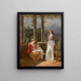 The Reading - Jean-Baptiste Mallet — framed artwork on a wall
