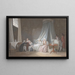 Madame Royale cared for by Dr. Brunier, January 24, 1793 - Jean-Baptiste Mallet — framed artwork on a wall