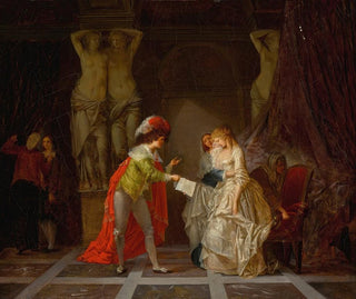The Letter - Jean-Baptiste Mallet — artwork view