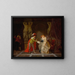 The Letter - Jean-Baptiste Mallet — framed artwork on a wall