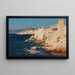Le Cabanon de M. Borel sur la corniche - Jean-Baptiste Olive — framed artwork on a wall