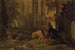 Atalante and Hippomenes transformed into lions - Jean-Baptiste Oudry — artwork view
