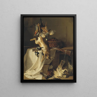 JeanBaptiste Oudry - Still Life with a Rifle Hare and Bird.webp