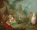 a military camp - Jean-Baptiste Pater — artwork view