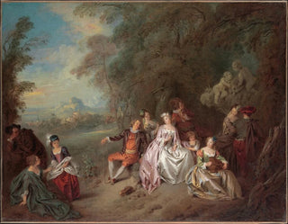 Concert champêtre - Jean-Baptiste Pater — artwork view