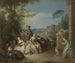 fête galante dans un paysage - Jean-Baptiste Pater — artwork view