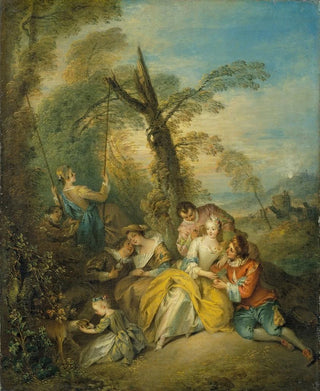 JeanBaptiste Pater - La conversation intressante The Interesting Conversation.webp