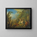 Les Vivandières de Brest - Jean-Baptiste Pater — framed artwork on a wall