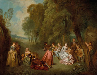 Les divertissements champêtres - Jean-Baptiste Pater — artwork view