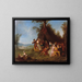 Rejouissances de soldats - Jean-Baptiste Pater — framed artwork on a wall
