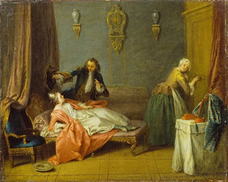 The Boudoir - Jean-Baptiste Pater — artwork view
