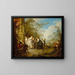 The seer - Jean-Baptiste Pater — framed artwork on a wall