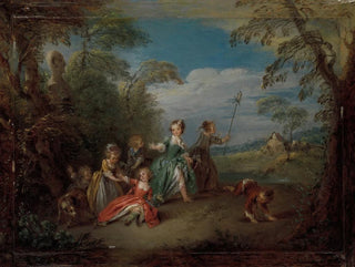 L'Âge d'or - Jean-Baptiste Pater — artwork view