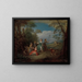 L'Âge d'or - Jean-Baptiste Pater — framed artwork on a wall