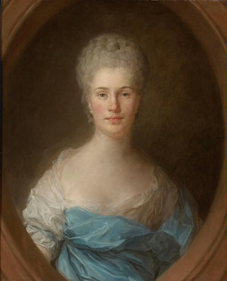 JeanBaptiste Perronneau - Portrait Of A Woman.webp