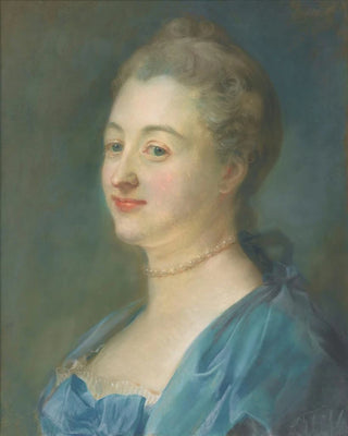 JeanBaptiste Perronneau - Portrait Of Mme Le Moyne Ne Marie Jeanne Doru Aged 32.webp