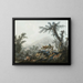 Pastoral Landscape - Jean-Baptiste Pillement — framed artwork on a wall