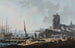 Calm Weather Harbor Scene - Jean-Baptiste Pillement — artwork view