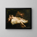 Psyché - Jean-Baptiste Regnault — framed artwork on a wall