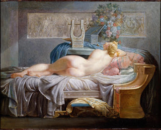 Sappho - Jean-Baptiste Regnault — artwork view