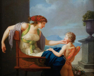 Venus and Cupid - Jean-Baptiste Regnault — artwork view