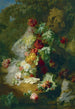 Nature morte dans un parc avec une urne de Vénus et Adonis - Jean-Baptiste Robie — artwork view
