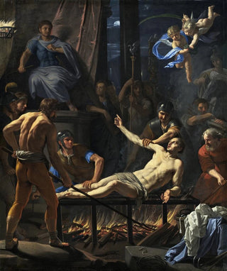 JeanBaptiste de Champaigne - The Martyrdom of Saint Lawrence.webp