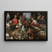 The Market - Jean-Baptiste de Saive II — framed artwork on a wall