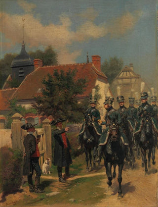 JeanBaptiste douard Detaille - Gendarmes dOrdonnance.webp