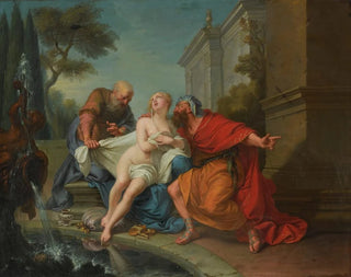 Suzanne et les vieillards - Jean-Baptiste van Loo — artwork view