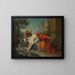 Suzanne et les vieillards - Jean-Baptiste van Loo — framed artwork on a wall