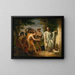 Horace at Virgil's Tomb - Jean-Bruno Gassies — framed artwork on a wall