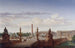 La place de la Concorde vue de la terrasse du bord de l'eau, le roi Louis-Philippe traverse la place en voiture - Jean-Charles Geslin — artwork view