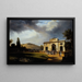 Le Pavillon de Bagatelle actuel Bois de Boulogne actuel 16e arrondissement - Jean-Charles Joseph Rémond — framed artwork on a wall