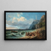 La Mort du capitaine Cook - Jean-Charles Joseph Rémond — framed artwork on a wall