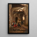 L'attente - Jean-Charles Langlois — framed artwork on a wall