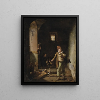 JeanClaude Bonnefond - La chambre coucher des petits savoyards ou Les petits montreurs de marmotte.webp