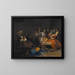 The Death of Socrates - Jean-François-Pierre Peyron — framed artwork on a wall