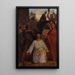 The Martyrdom of Saint Christopher - Jean-François Brémond — framed artwork on a wall