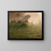 A storm during the mowing - Jean-François Millet — framed artwork on a wall