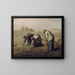 Les Glaneuses - Jean-François Millet — framed artwork on a wall