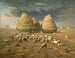 Haystacks in Autumn - Jean-François Millet — artwork view
