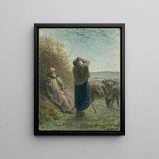 JeanFranois Millet - Le Passage des oies sauvages.webp