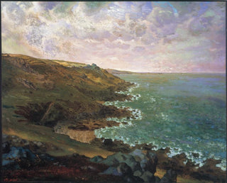 Les falaises de Grville - Jean-François Millet — artwork view