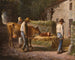 The Farmers Returning a Calf Born in the Fields - Jean-François Millet — artwork view