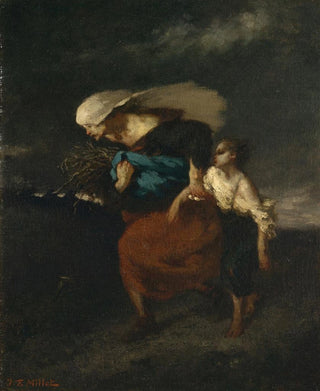 JeanFranois Millet - Retreat from the Storm.webp