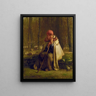 JeanFranois Millet - Seated Shepherdess.webp