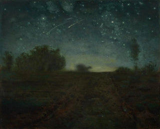 Night Sky Painting - Jean-François Millet — artwork view
